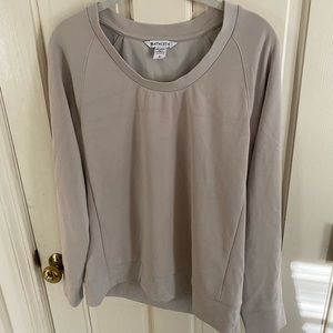 Athleta Gray Crewneck Sweatshirt